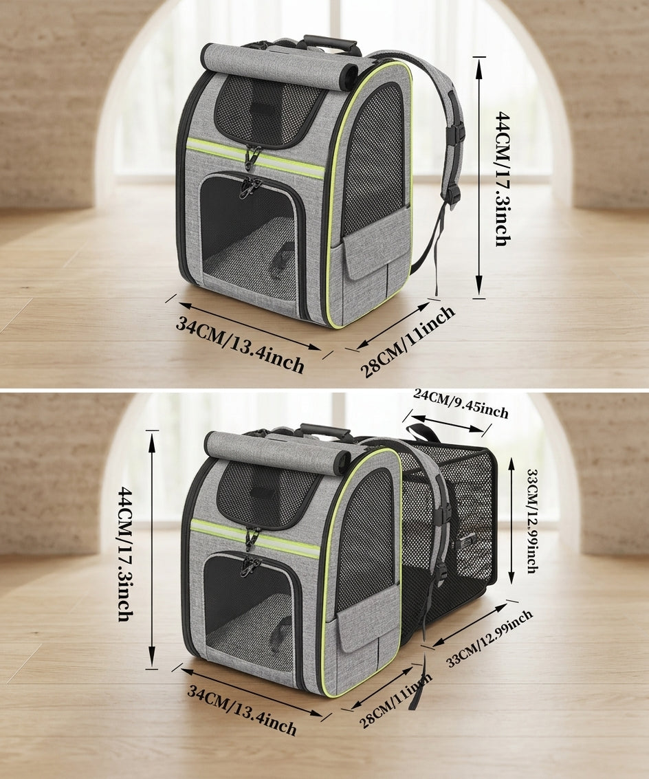Expandable Pet Backpack