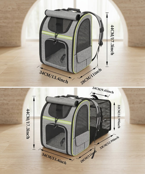 Expandable Pet Backpack