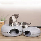 Donut Cat Bed & Tunnel