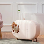 Contemporary Cat Litter Box