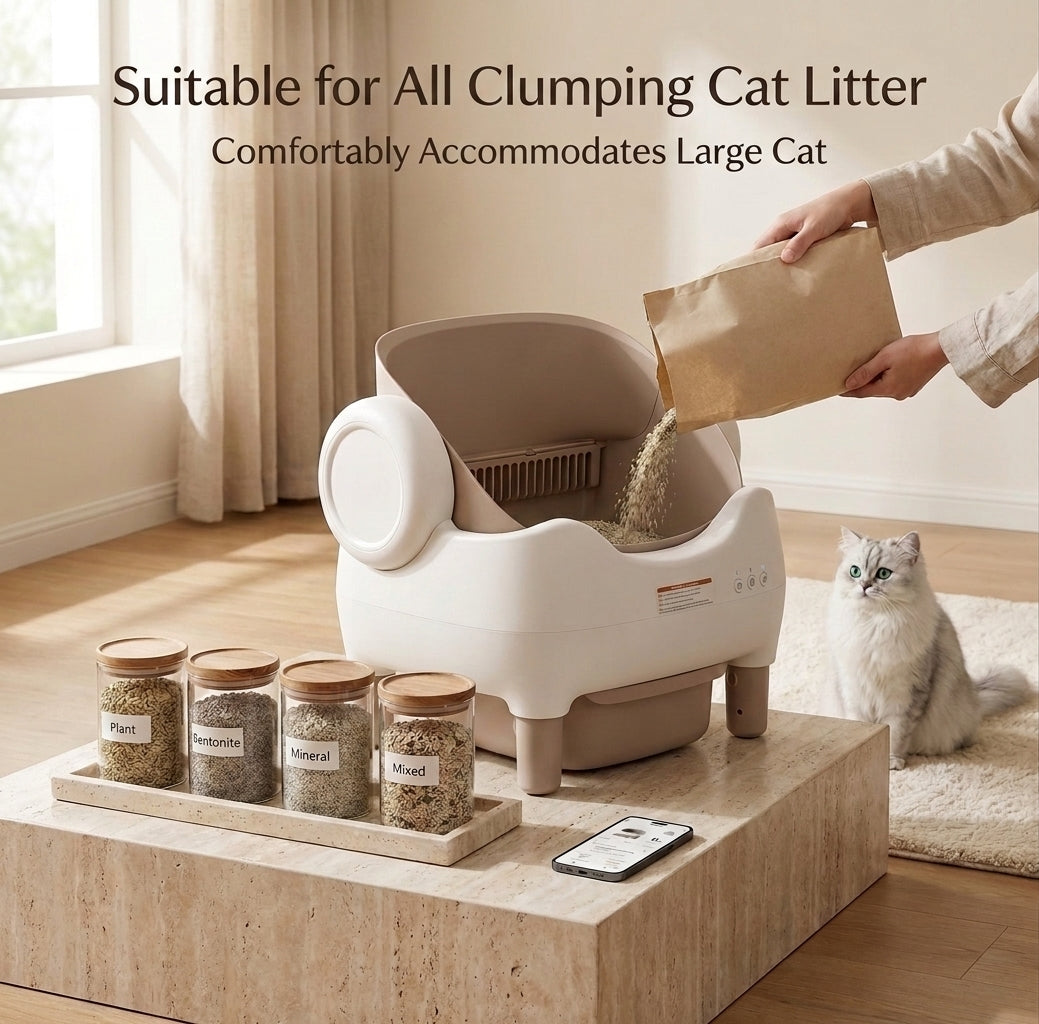 Smart Self-Cleaning Litter Box