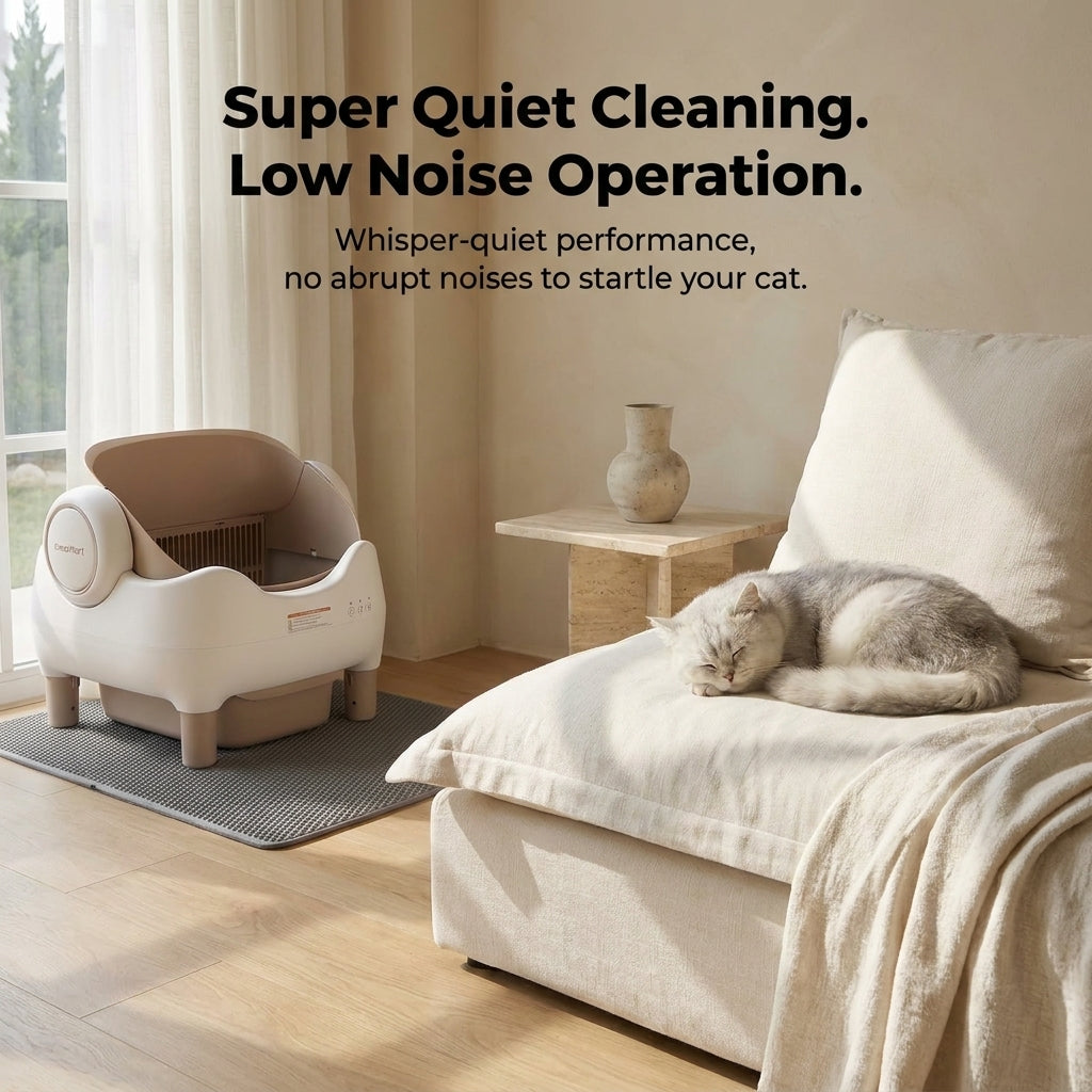 Smart Self-Cleaning Litter Box