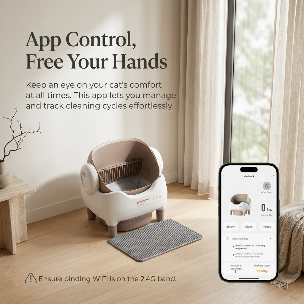 Smart Self-Cleaning Litter Box
